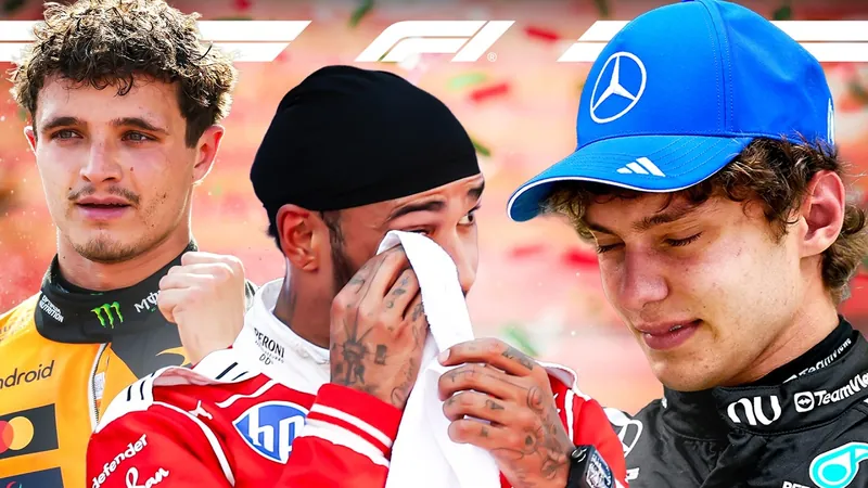 Formule 1 : Norris, Hamilton, Antonelli